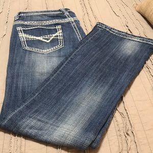 Rock and Roll Denim Jeans, 30x36.